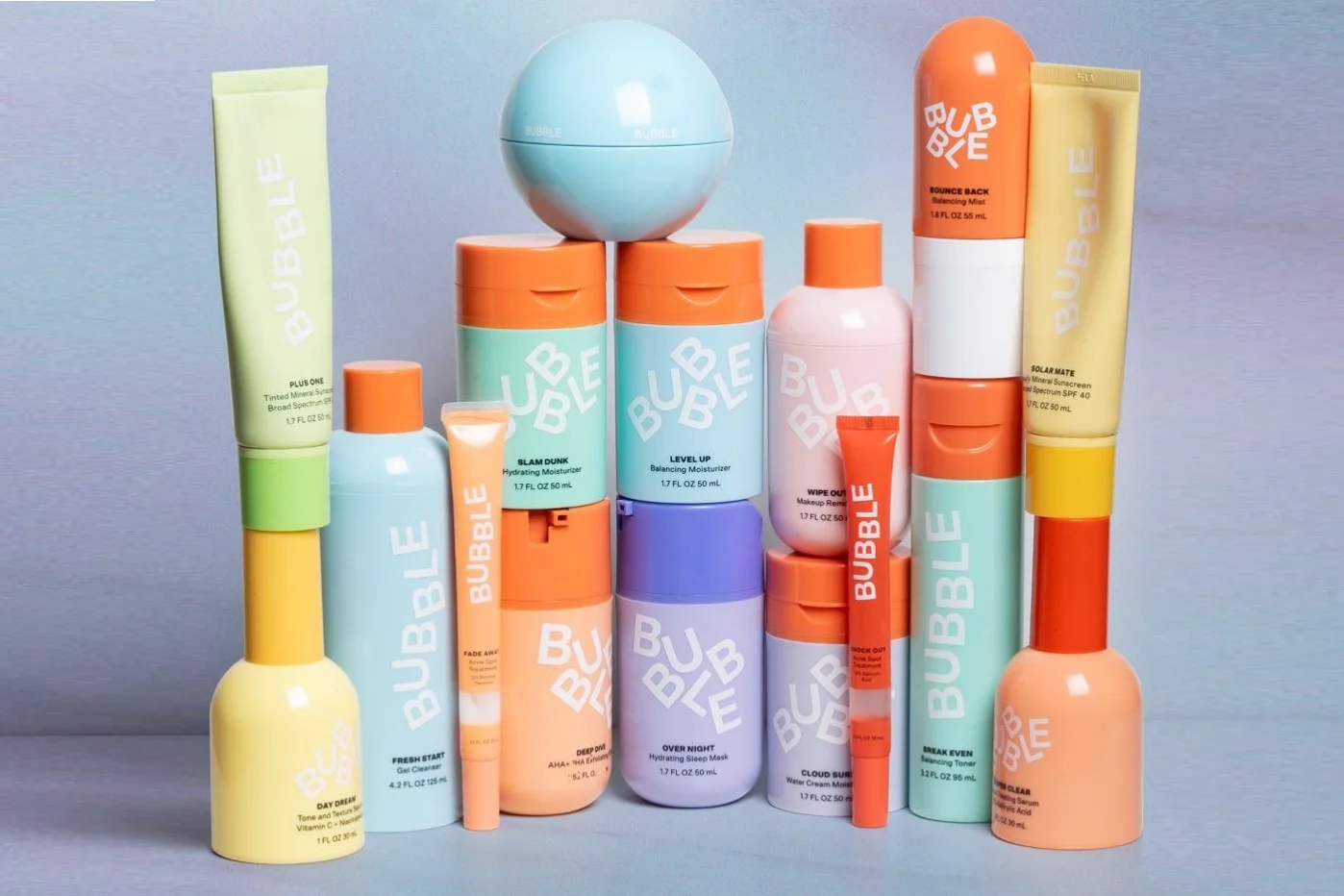 Bubble-Skincare-Products