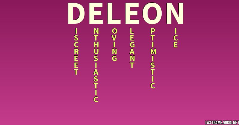 DeLeon